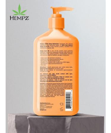 HEMPZ Body milk with vitamin C 500ML - Buy Online on GoSupps.com