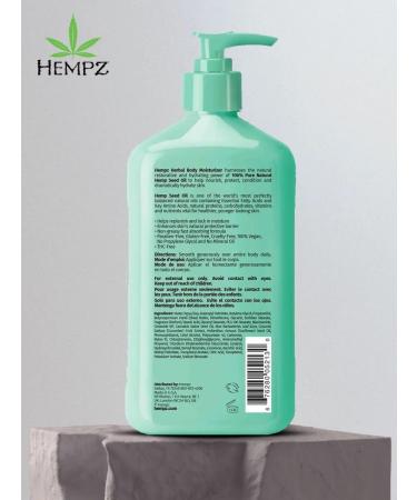 HEMPZ Body milk with ceramides and B3 cucumber and scarlet 500ML - Buy Online on GoSupps.com