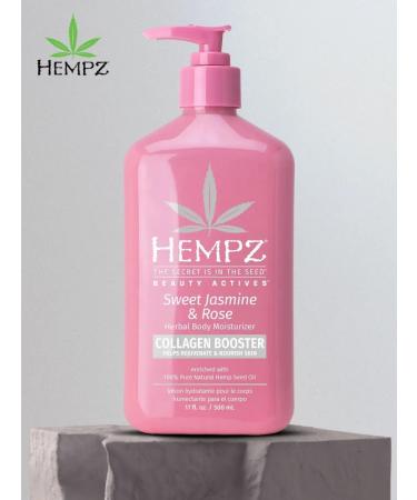 HEMPZ Moisturizing sweet jasmine and rose 500ml - Buy Online on GoSupps.com