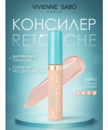 VIVIENNE SABO Face and Eye Concealer Retouche 01