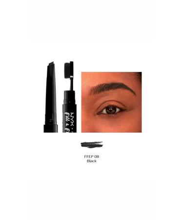 NYX Professional Makeup Fill & Fluff Eyebrow Pomade Pencil 08 eyebrows