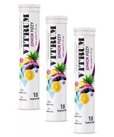 Vitrum Junior sparkling 3 pcs - Buy Online on GoSupps.com
