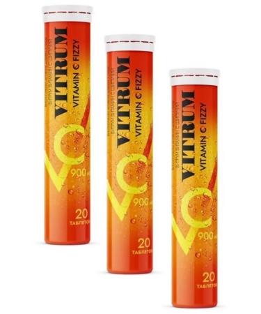 Vitrum Vitamin s hissing 3 pcs - Buy Online on GoSupps.com