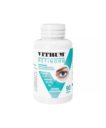 Vitrum Retinorm 2 pcs. - Buy Online on GoSupps.com