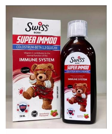 AMANA Syrup for children's immunity colostrum Super Immoo - Buy Online on GoSupps.com