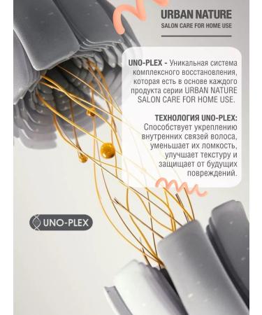 URBAN NATURE Cosmetic masking masking for hair 300 ml - Buy Online on GoSupps.com