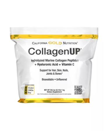 California Gold Nutrition Sea collagen hyaluronic and vit C without additives 1 kg