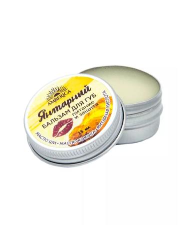 Amberica Lip balm "Amber Food and Protection" 15 ml - Buy Online on GoSupps.com