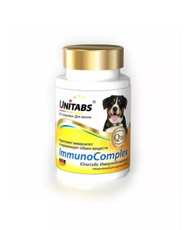 UNITABS Immunocomplex vitamins with Q10 for large dogs 100 tab