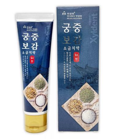 MUKUNGHWA Toothpaste with salt and vitamin E 110 g - Buy Online on GoSupps.com