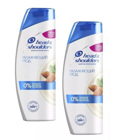 Head&Shoulders Moisturizing care shampoo 400 ml - 2 pcs