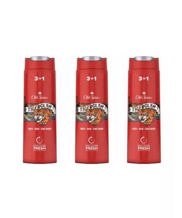 Old Spice Shower gel + tigerclaw 400 ml 300 ml shampoo