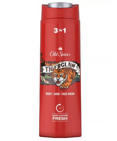 Old Spice Shower gel + tigerclaw 400 ml 300 ml shampoo - Buy Online on GoSupps.com