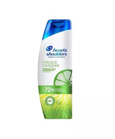 Head&Shoulders Shampoo deep cleansing with citrus 300 ml - 2 pcs - Buy Online on GoSupps.com