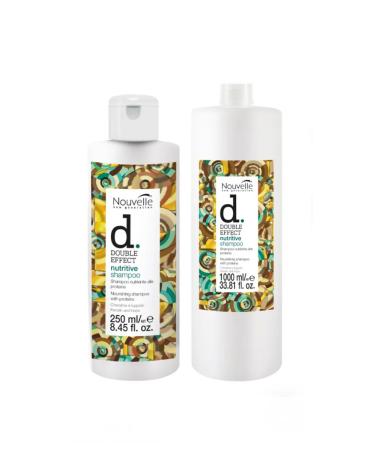 Nouvelle Hair shampoo Double Effect Nutritive 1l - Buy Online on GoSupps.com