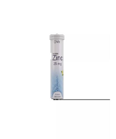 Original vitamins Zinc 25 mg - 20 sparkling pills with lemon taste - Buy Online on GoSupps.com