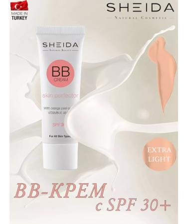 SHEIDA Light beige tonal primer BB cream with SPF 30 - Buy Online on GoSupps.com