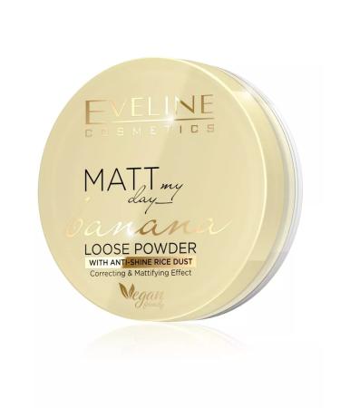 EVELINE Powder matting fixation of Banana Matt My Day makeup