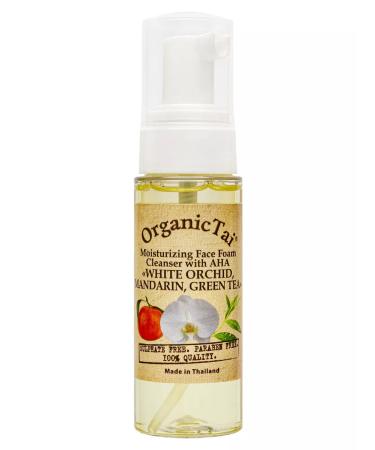 Organic Tai Foam for washing the face white orchid tangerine green tea - Buy Online on GoSupps.com