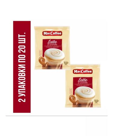 MacCoffee Coffee drink Latte Al Caramello 40 pcs. 22g