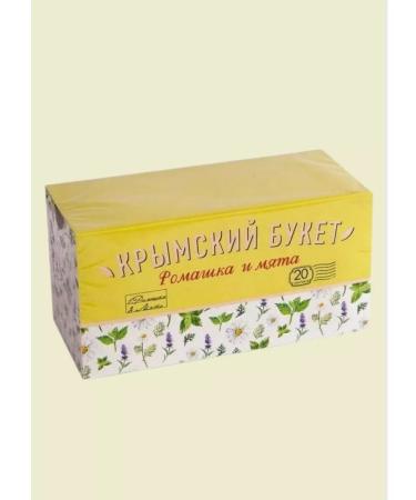 CRIMEAN BOUQUET Herbal tea chamomile and mint 2UP - Buy Online on GoSupps.com