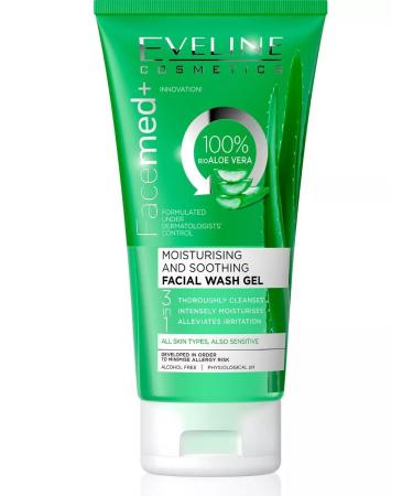 EVELINE Washing gel moisturizing and soothing Facemed+150ml