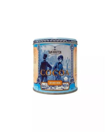 Van Houten Cocoa natural powder VH Cacao Tin Small 230g - Buy Online on GoSupps.com