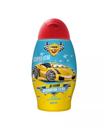 Race Children's shampoo and shower gel for boys 2B1 400ml