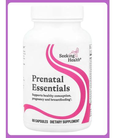 Seeking Health Prenatal vitamins 60 capsules