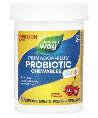 Nature's Way Probiotics for children 60 chewing tablets - Buy Online on GoSupps.com