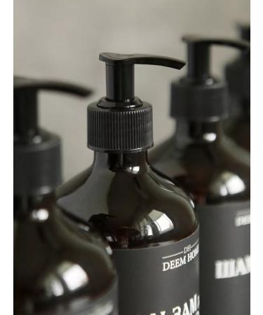 Deem Home Set of dispensers for the bathroom bottle of bottle jars stickers - Buy Online on GoSupps.com