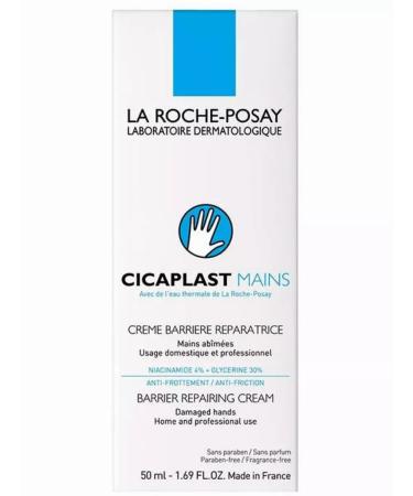 La Roche Posay Larosh Cicaplast Cream-Barrier for hands 50ml - Buy Online on GoSupps.com