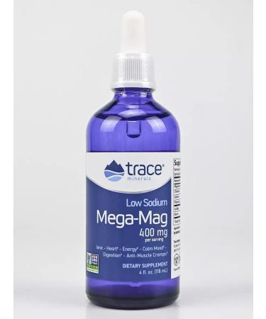 Trace Minerals Mega-Mag liquid vitamin complex - Buy Online on GoSupps.com