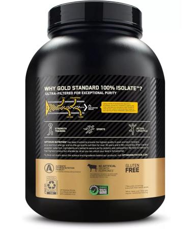 Optimum Nutrition Protein Gold Standard Isolaate Vanil 1360g - Buy Online on GoSupps.com