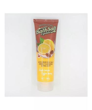 TAN-MAN Salt Body Body Coffee Lemon 380g - Buy Online on GoSupps.com