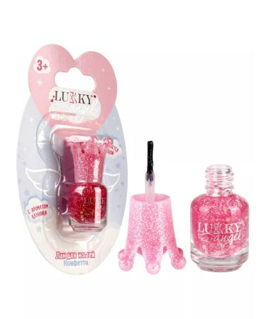 Lukky Nail varnish with stoker aroma washed off with water