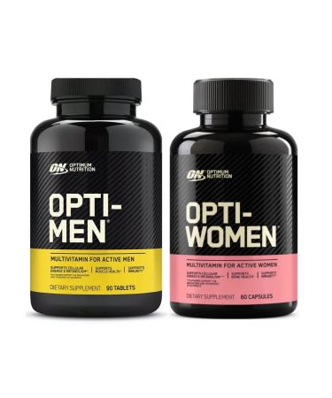 Optimum Nutrition Opti-Men and Opti-Women multivitamins for men and women - Buy Online on GoSupps.com