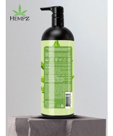 HEMPZ Shampoo Healthy hair tea tree and chamomile USA 1000ML - Buy Online on GoSupps.com