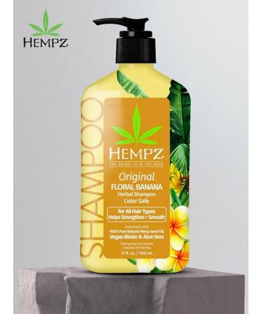 HEMPZ Original shampoo (Floral Banana) USA 500ML - Buy Online on GoSupps.com