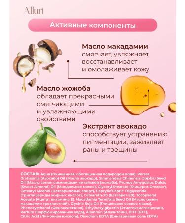 Alluri Nutrient cream Oil for hands and nails - Buy Online on GoSupps.com