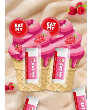 Eat My Set of Balms "Raspberry Pimbir" 2pcs - Buy Online on GoSupps.com