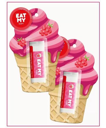 Eat My Set of Balms "Raspberry Pimbir" 2pcs - Buy Online on GoSupps.com