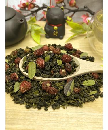 Healthy tea Ulun Strawberry Polyana 1000 g - Buy Online on GoSupps.com