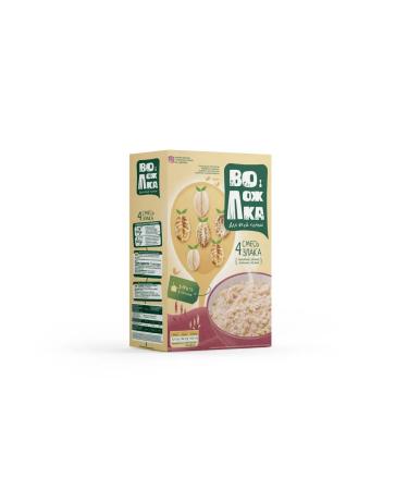 Volozhka Flakes oat mixture of cereals 3pcs 400g - Buy Online on GoSupps.com