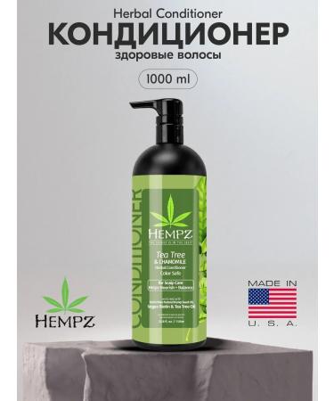 HEMPZ Air conditioner Healthy hair tea tree and chamomile 1000ml