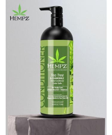 HEMPZ Air conditioner Healthy hair tea tree and chamomile 1000ml - Buy Online on GoSupps.com