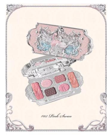 Flower Knows Eye Shadows Swan Ballet 03