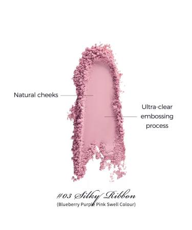 Flower Knows Blush Swan Ballet Embossed Blush 03 - Buy Online on GoSupps.com