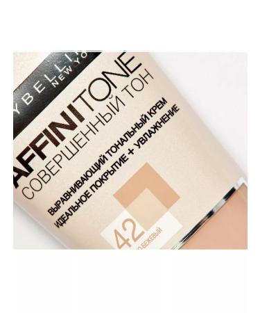 Maybelline New York Tonal face cream Meibelin "Affiniton" 42 - Buy Online on GoSupps.com