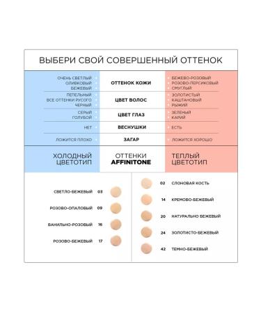 Maybelline New York Tonal face cream Meibelin "Affiniton" 42 - Buy Online on GoSupps.com